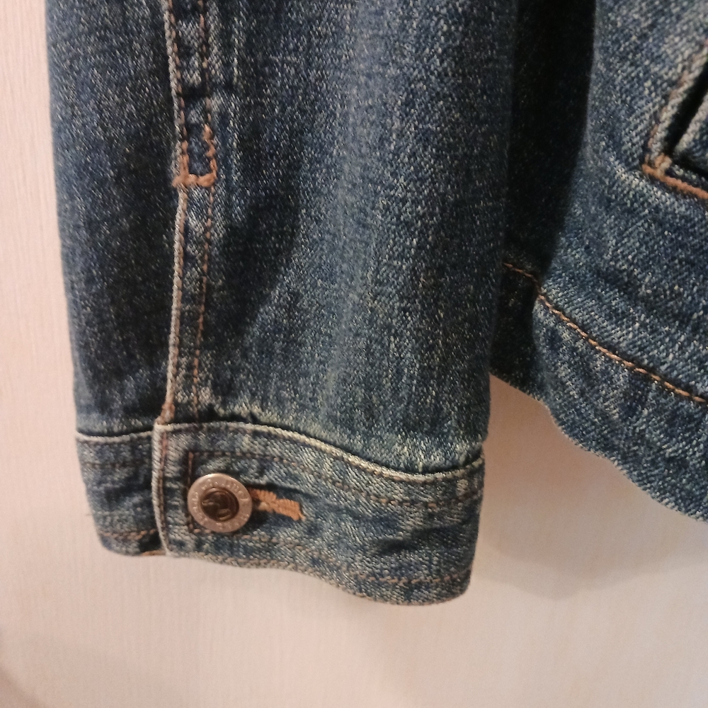 Duck Head Denim Jacket Womens Petite Large - Picture 7 of 10